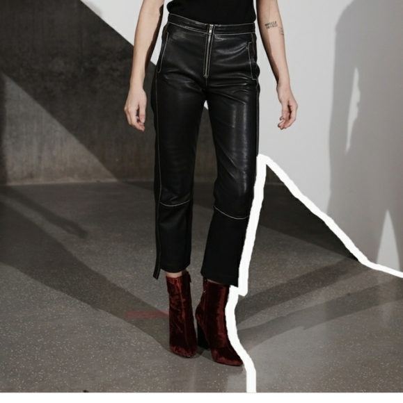 Rag AND BONE AGNES RED VELVET CHELSEA BOOT NEW - Picture 6 of 16